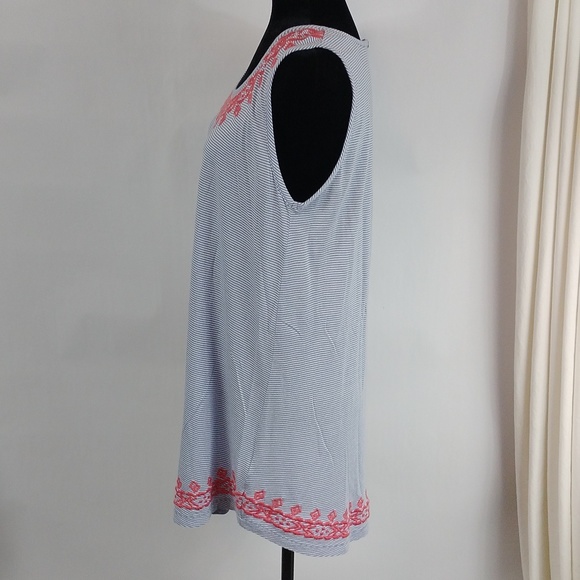 Soft Surroundings Striped Tunic Tank - Picture 8 of 11